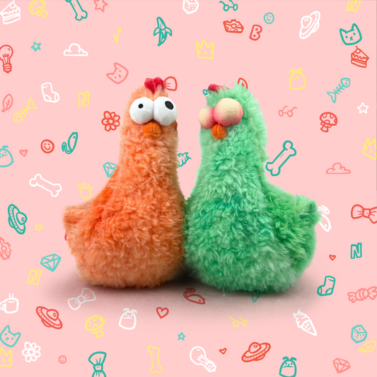 Chicken Plush Set